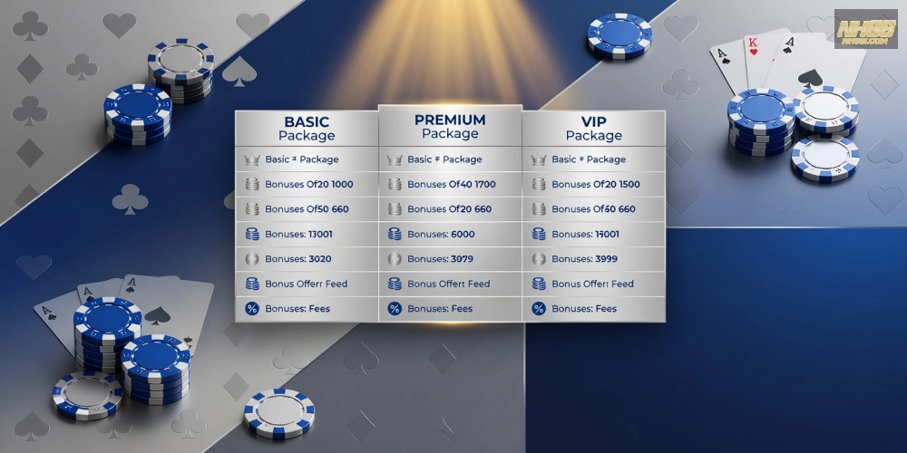 Bảng giá chi tiết các gói live casino house nh88 cập nhật 2025
