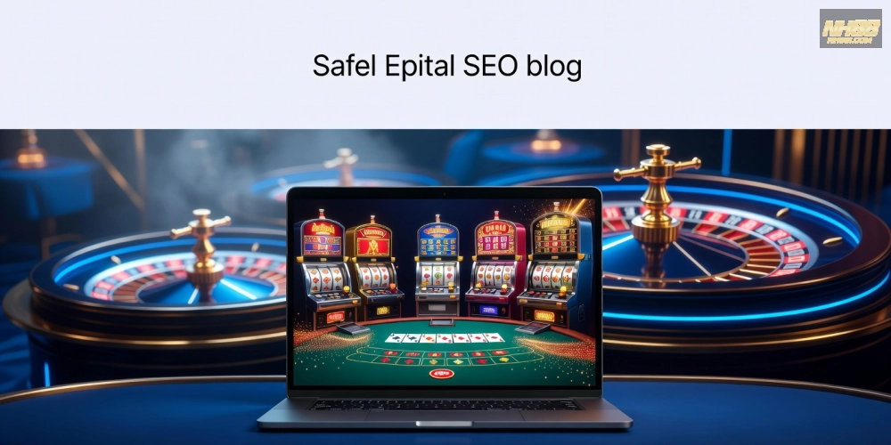 Minh họa khái niệm casino nh88 với giao diện hiện đại và các trò chơi phổ biến